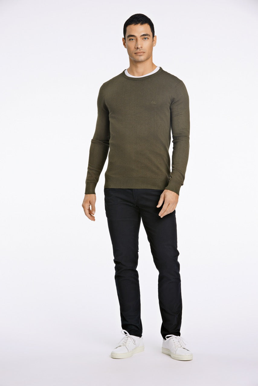 STRIK - Ecovero L/S o-neck knit -  - Hr Ravn