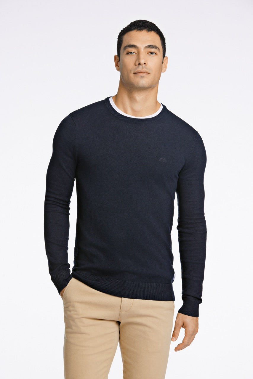 STRIK - Ecovero L/S o-neck knit -  - Hr Ravn