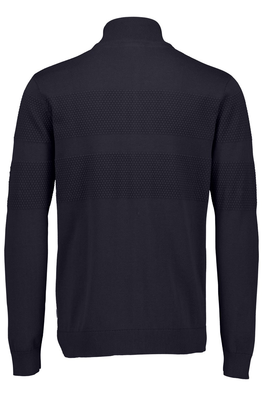 STRIK - Zip through purl cardigan -  - Hr Ravn