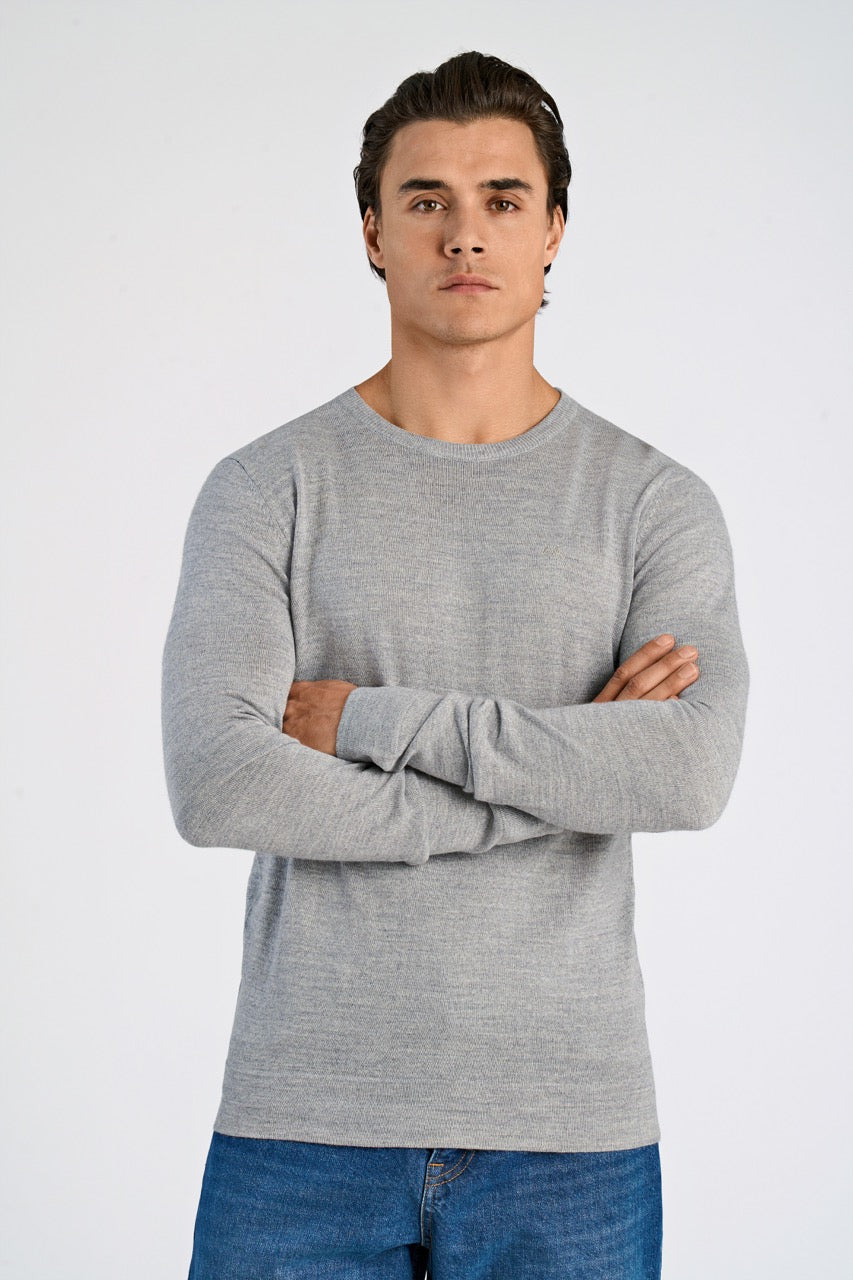 STRIK - Merino knit o-neck -  - Hr Ravn