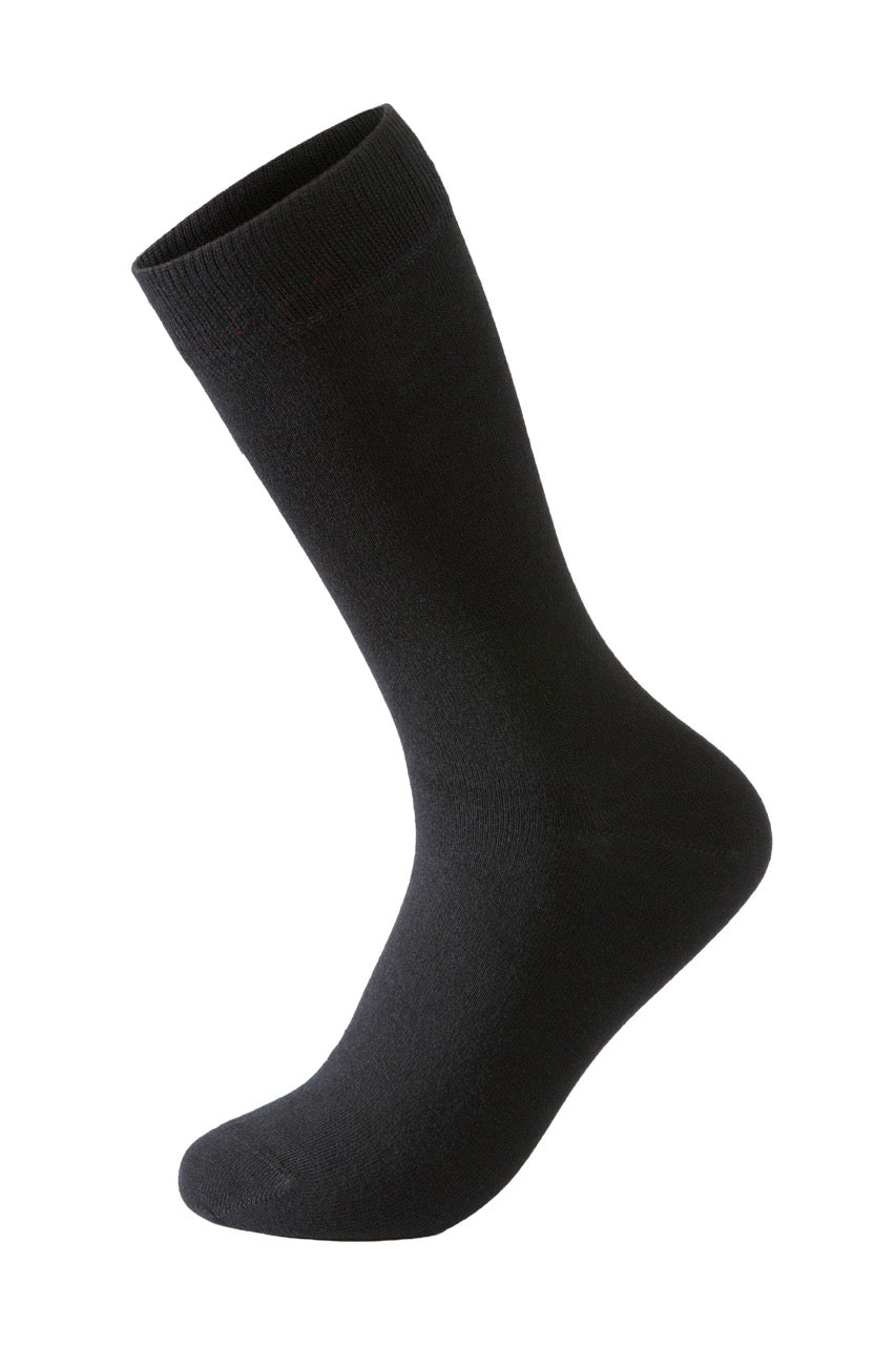 Plain cotton stretch sock