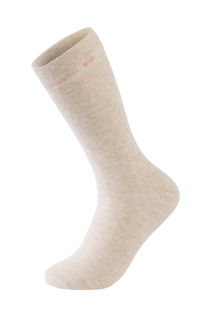 STRØMPER - Plain cotton stretch sock -  - Hr Ravn