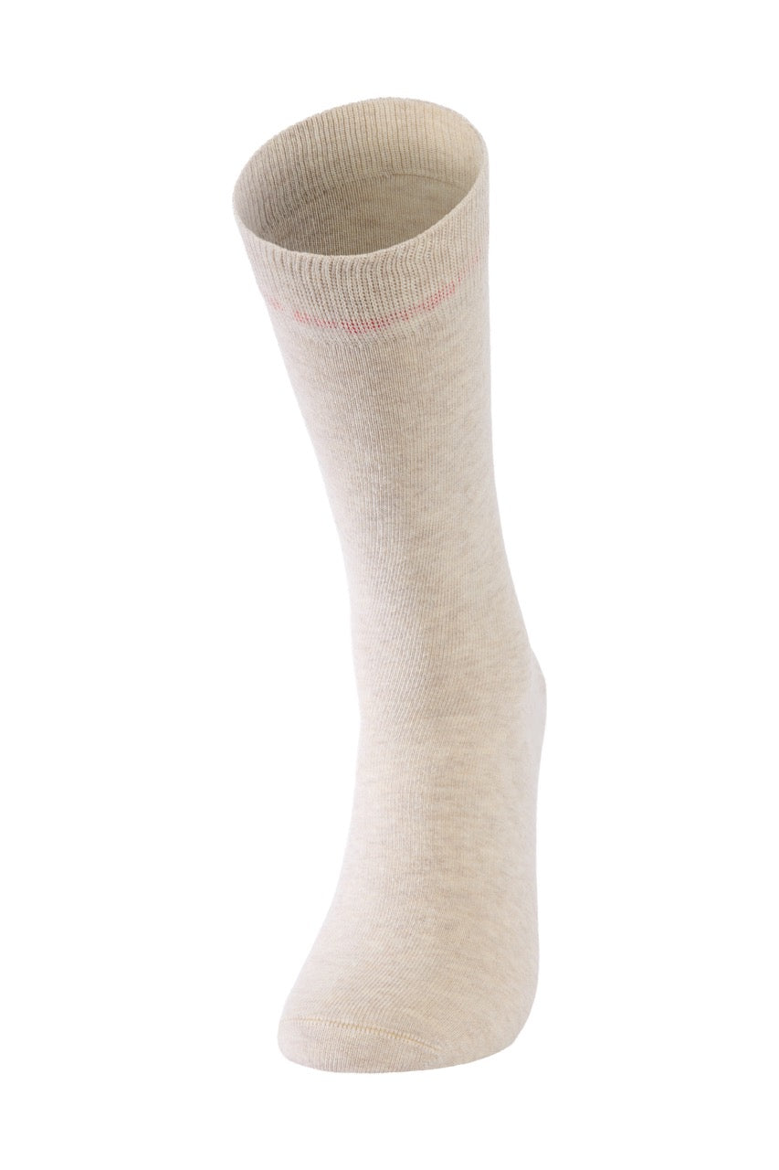 STRØMPER - Plain cotton stretch sock -  - Hr Ravn