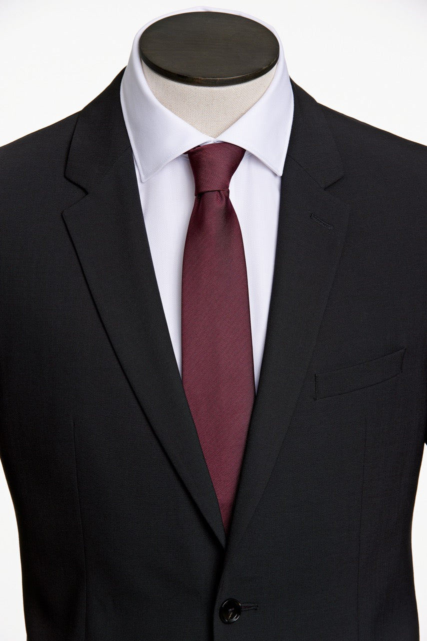SLIPS - Polyester tie 7 cm -  - Hr Ravn