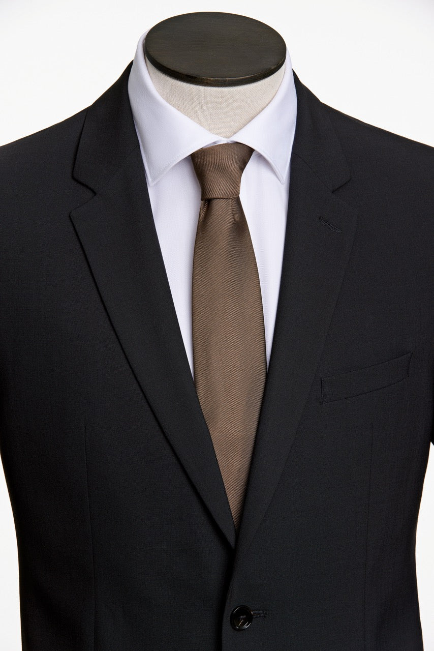 SLIPS - Polyester tie 7 cm -  - Hr Ravn