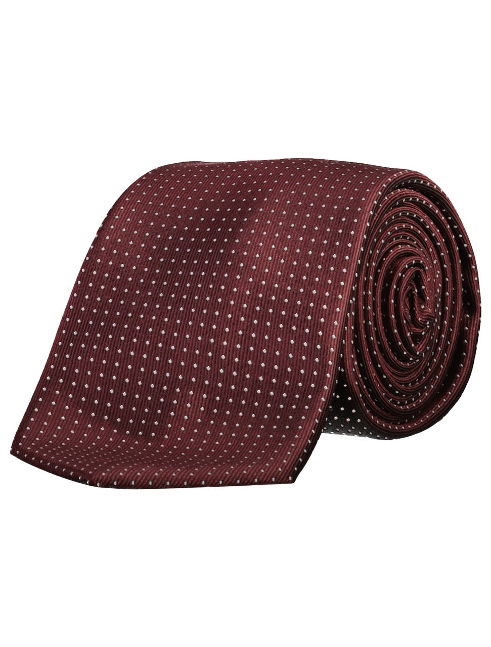 SLIPS - Polyester tie with dots 7 cm -  - Hr Ravn