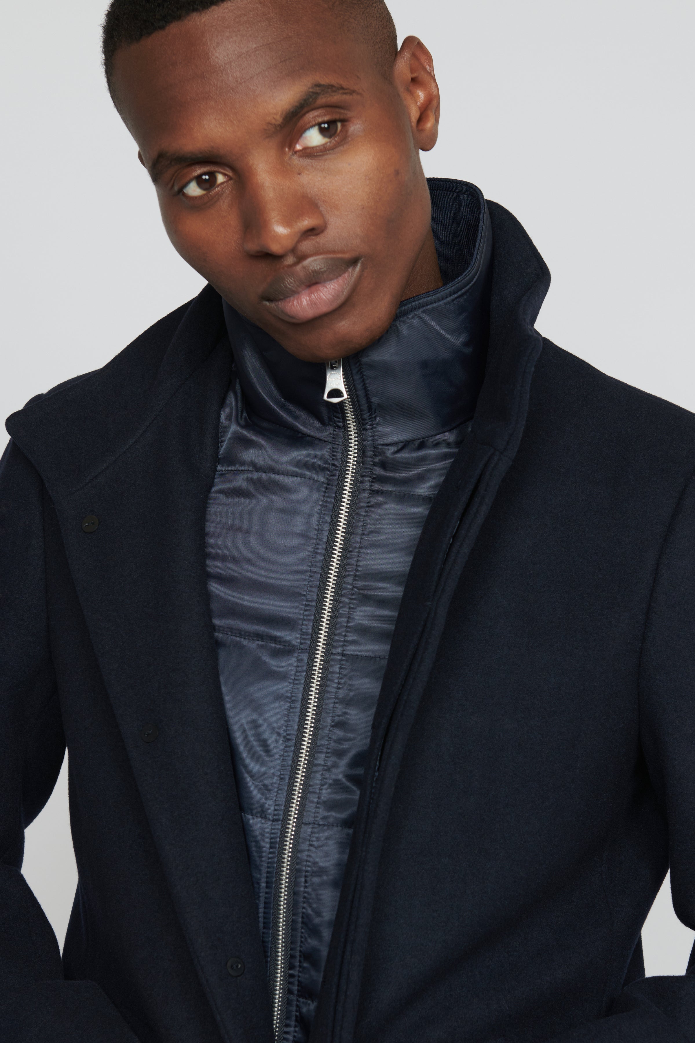 Harvey N Wool Coat