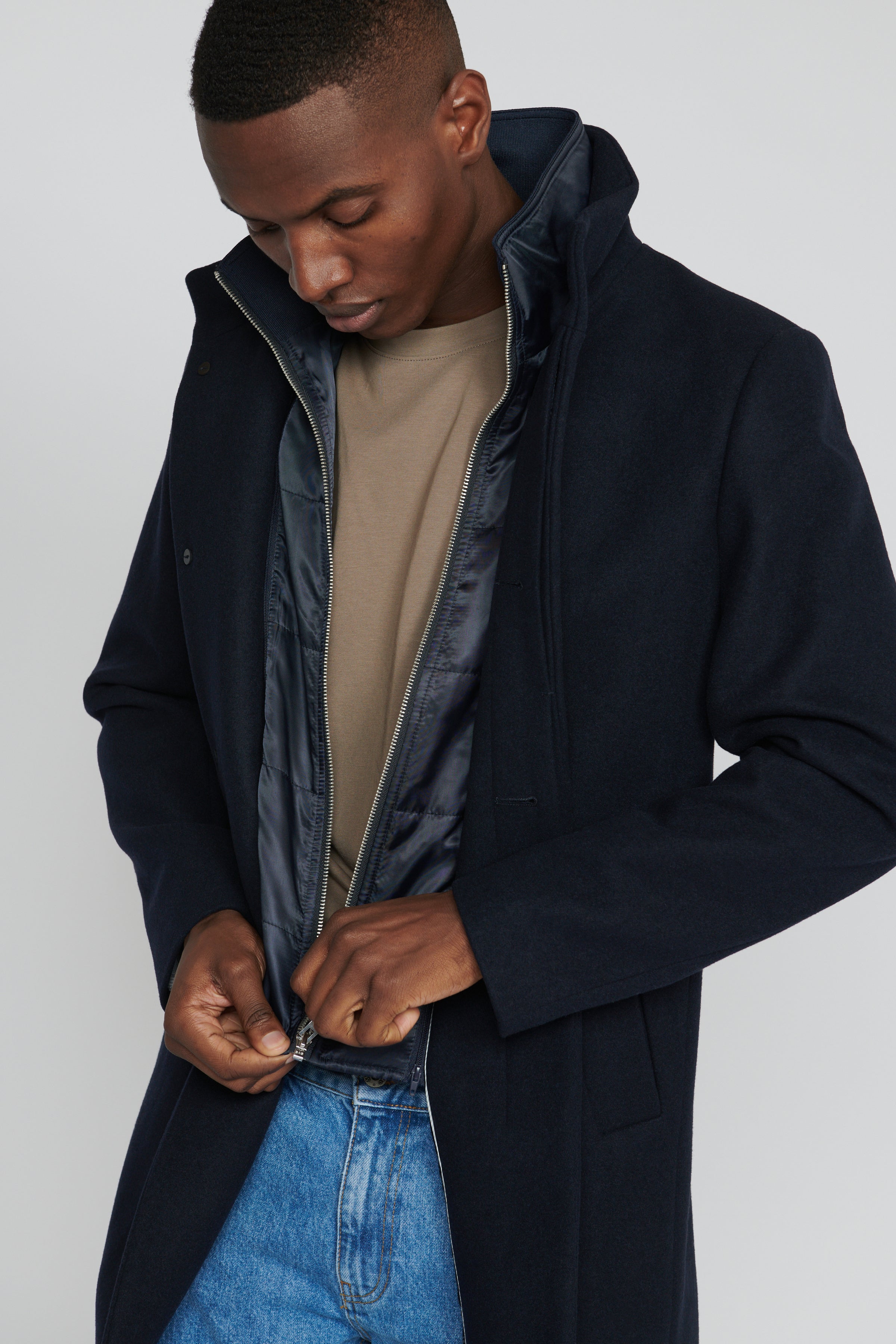 Harvey N Wool Coat