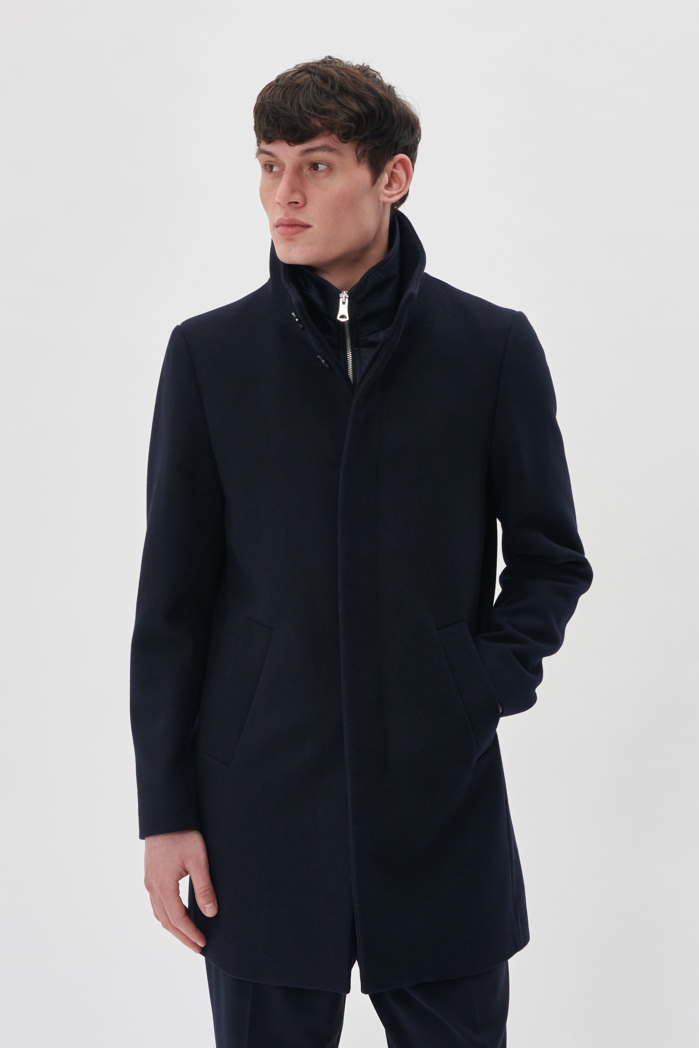 OVERTØJ - Harvey N Wool Coat -  - Hr Ravn