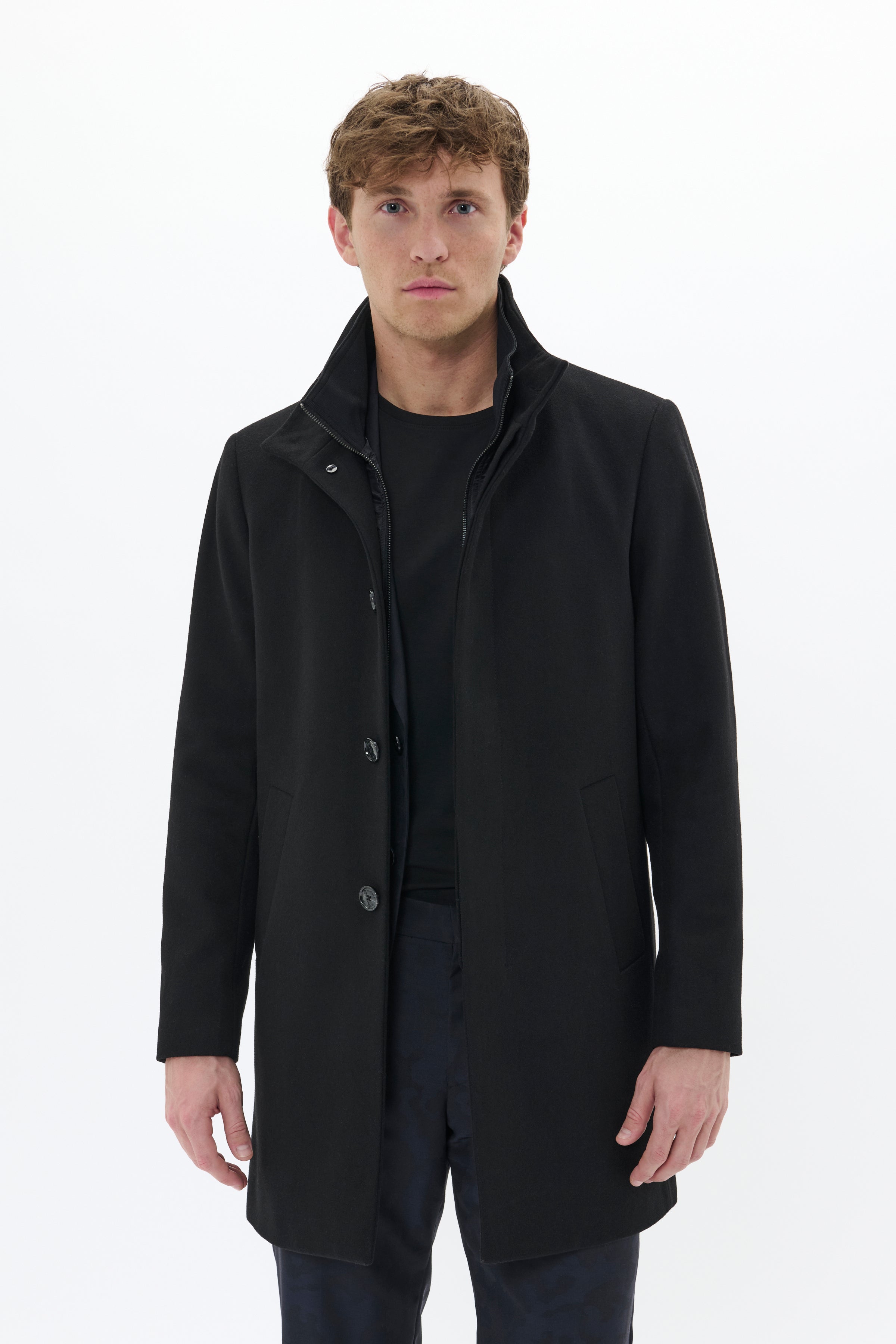 OVERTØJ - Harvey N Wool Coat -  - Hr Ravn