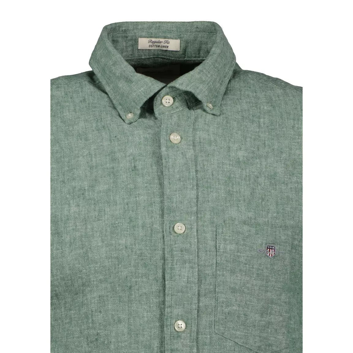 Reg Cotton Linen SS Shirt - KORTE SKJORTER -  - Hr Ravn