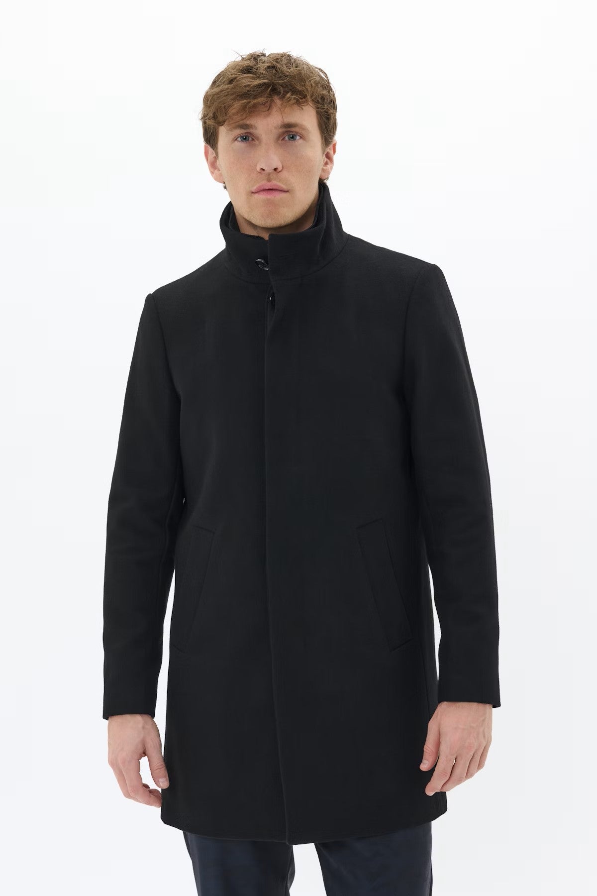Harvey N Wool Coat