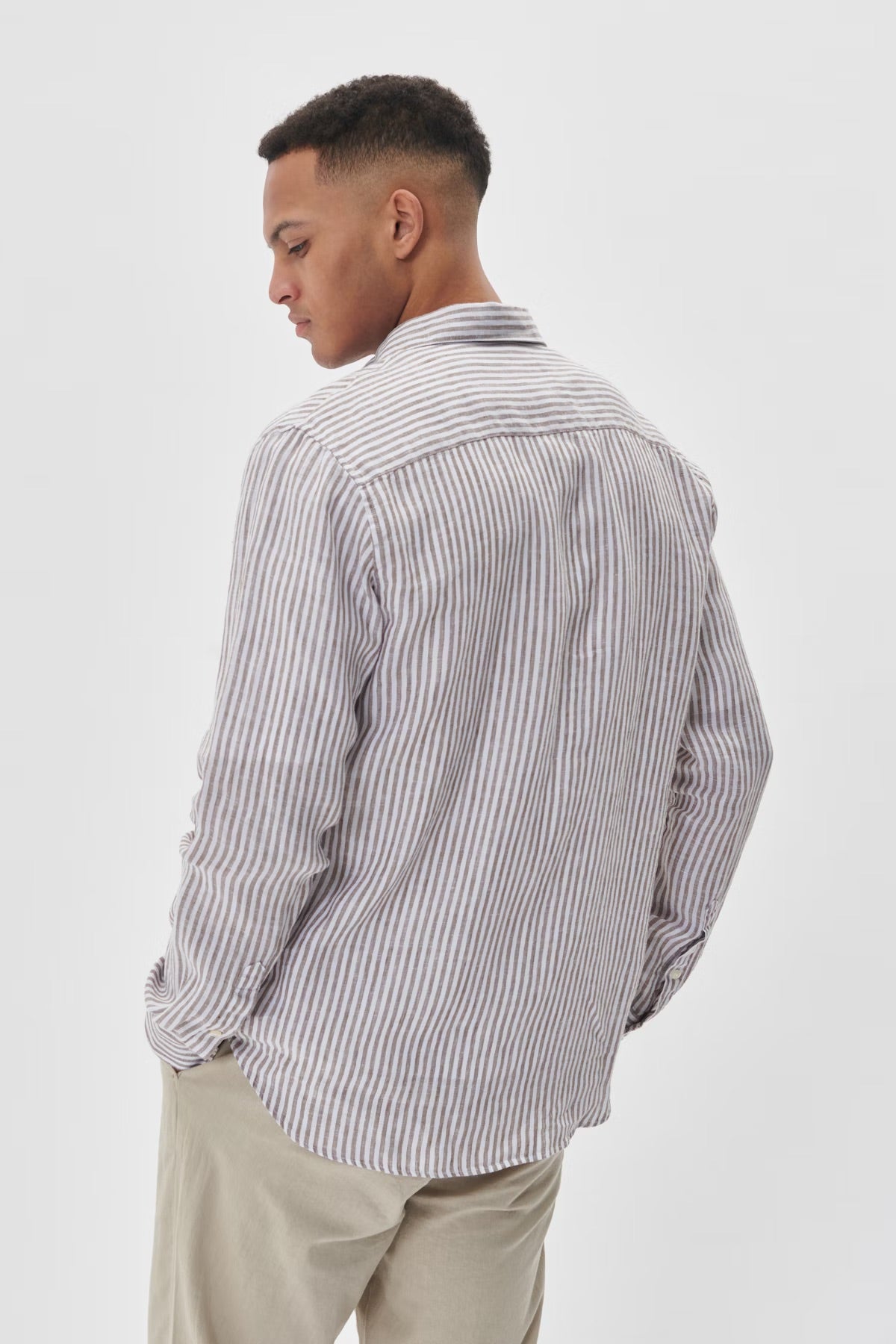 LANGE SKJORTER - MAmarc Short Linen Shirt -  - Hr Ravn