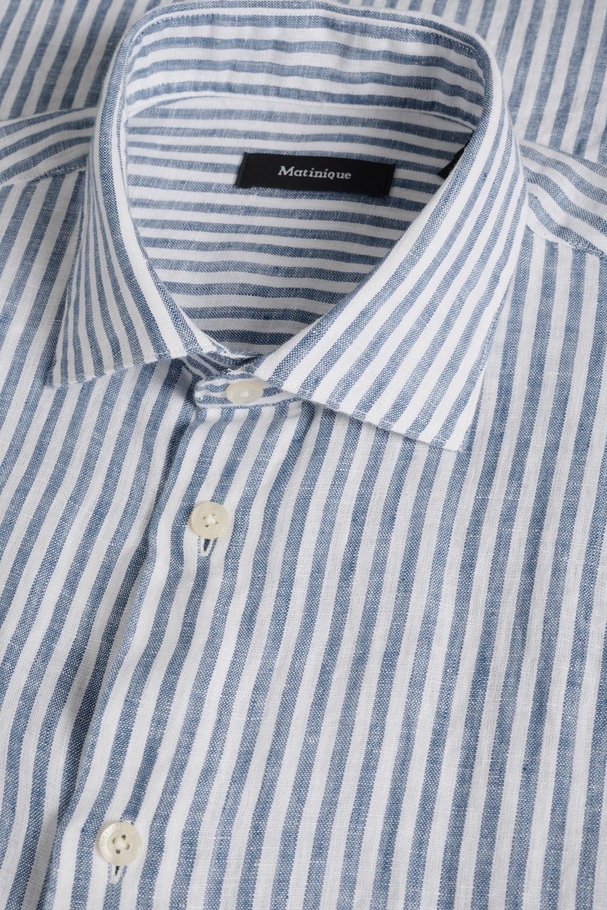 LANGE SKJORTER - MAmarc Short Linen Shirt -  - Hr Ravn