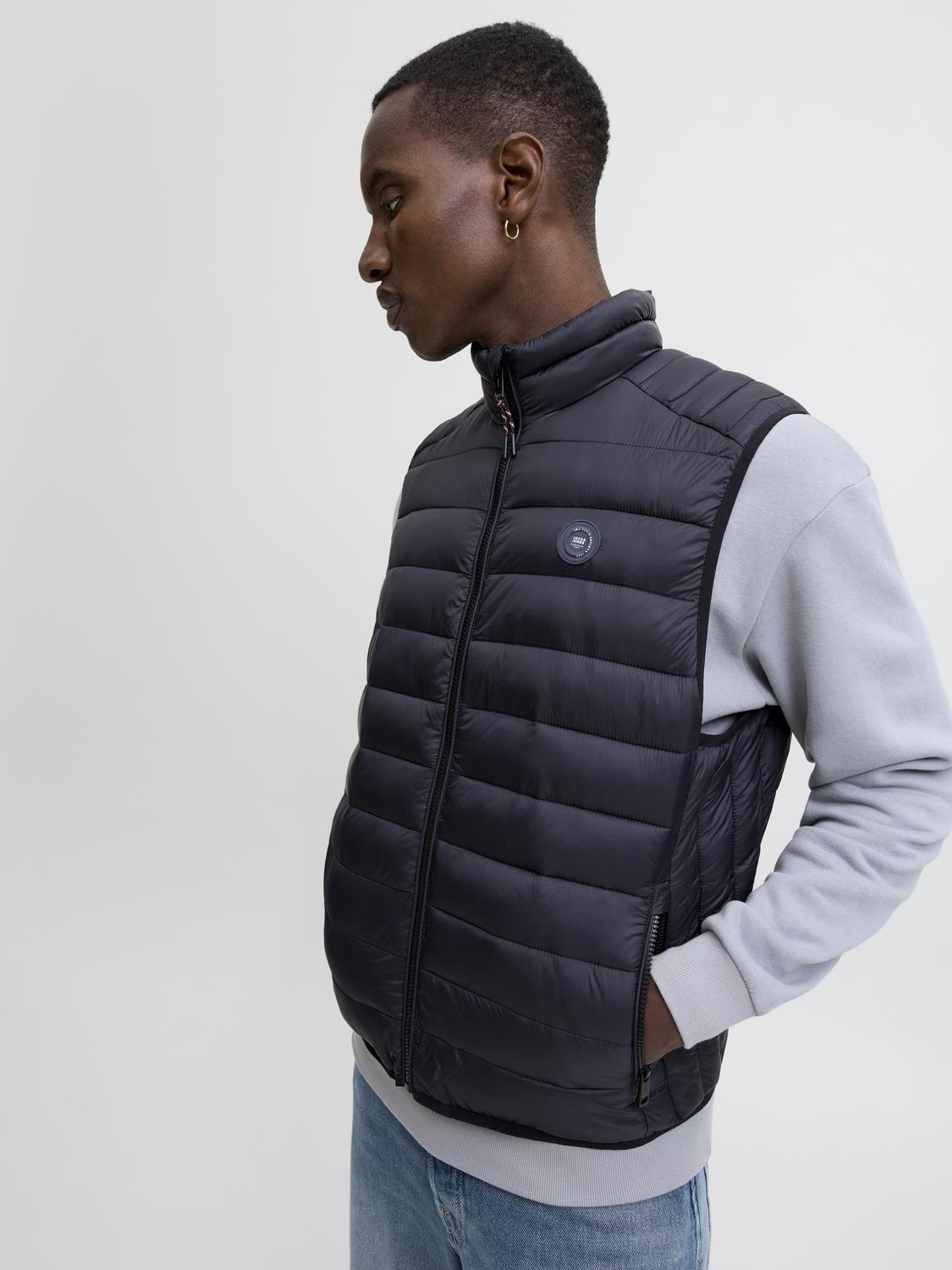VESTE - Jjebradley Light Bodywarmer Collar Noos -  - Hr Ravn