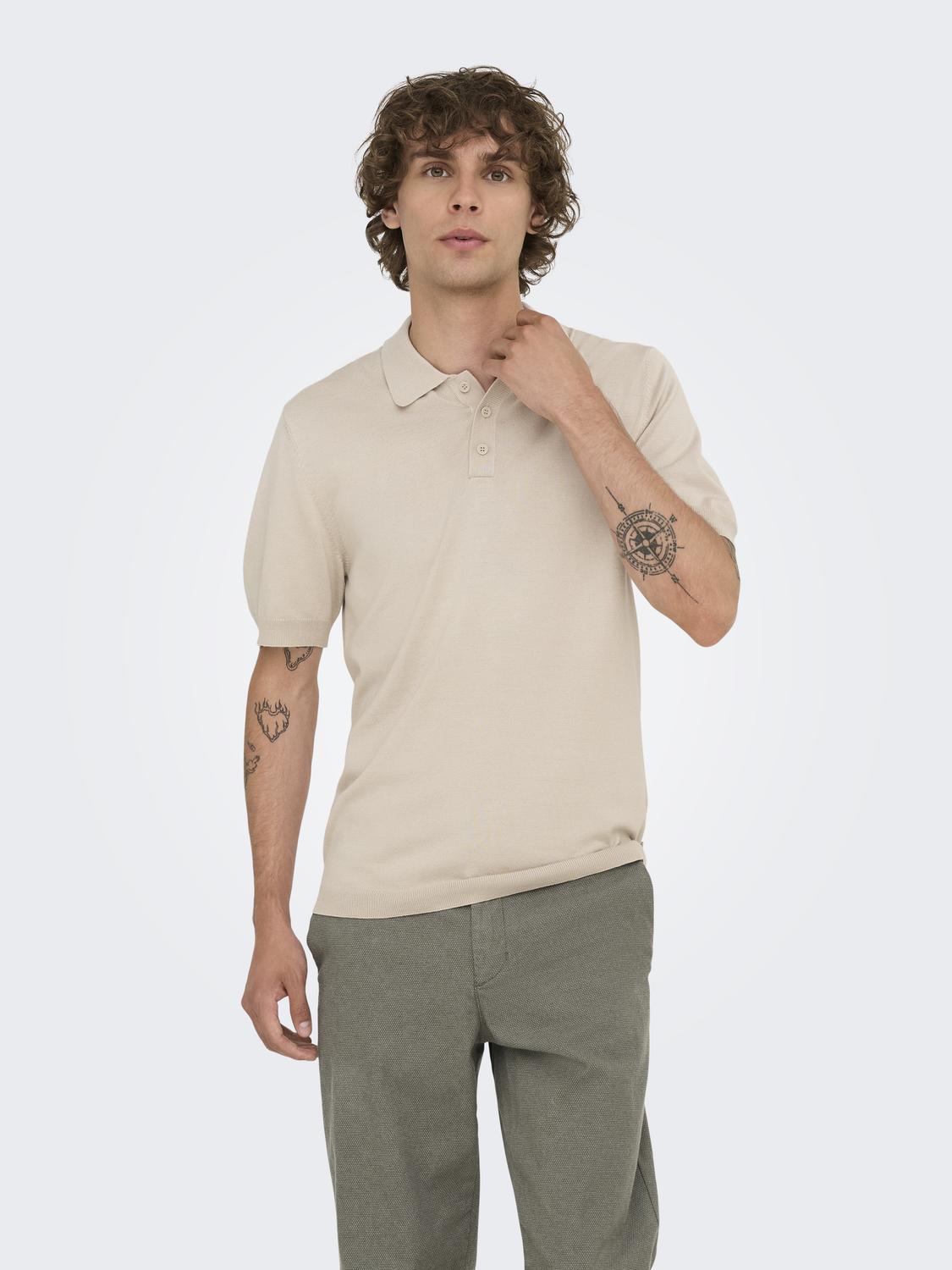 Onswyler Life Reg 14 Ss Polo Knit Noos