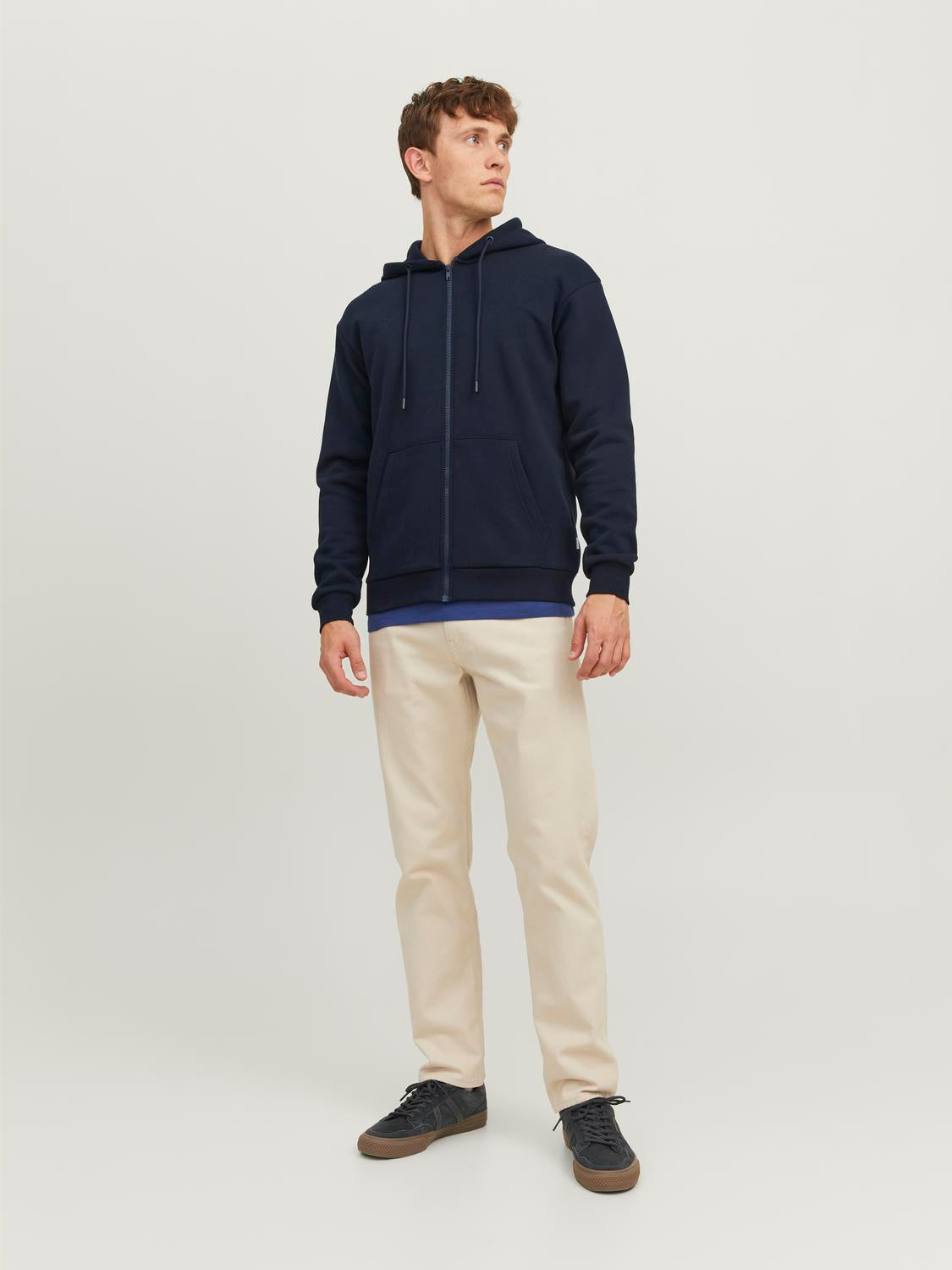 Cardigans - Jjebradley Sweat Zip Hood Noos -  - Hr Ravn