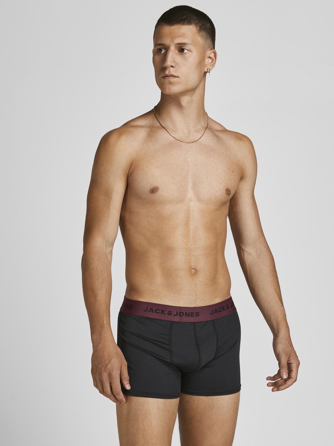 Trunks - Jacflower Microfiber 3 Pack Noos -  - Hr Ravn