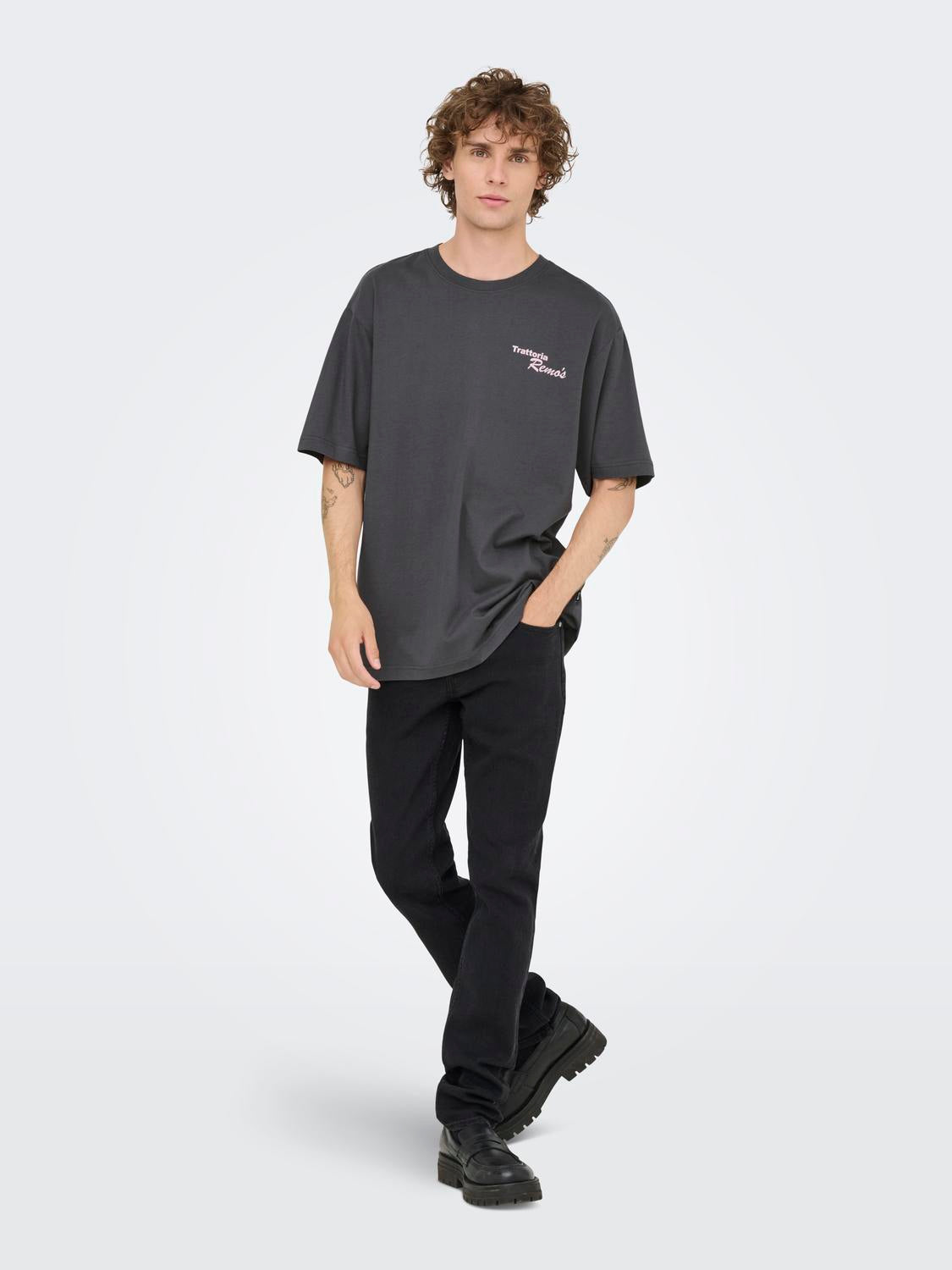 T-shirts - Onsnathan Rlx Ss Tee Noos -  - Hr Ravn