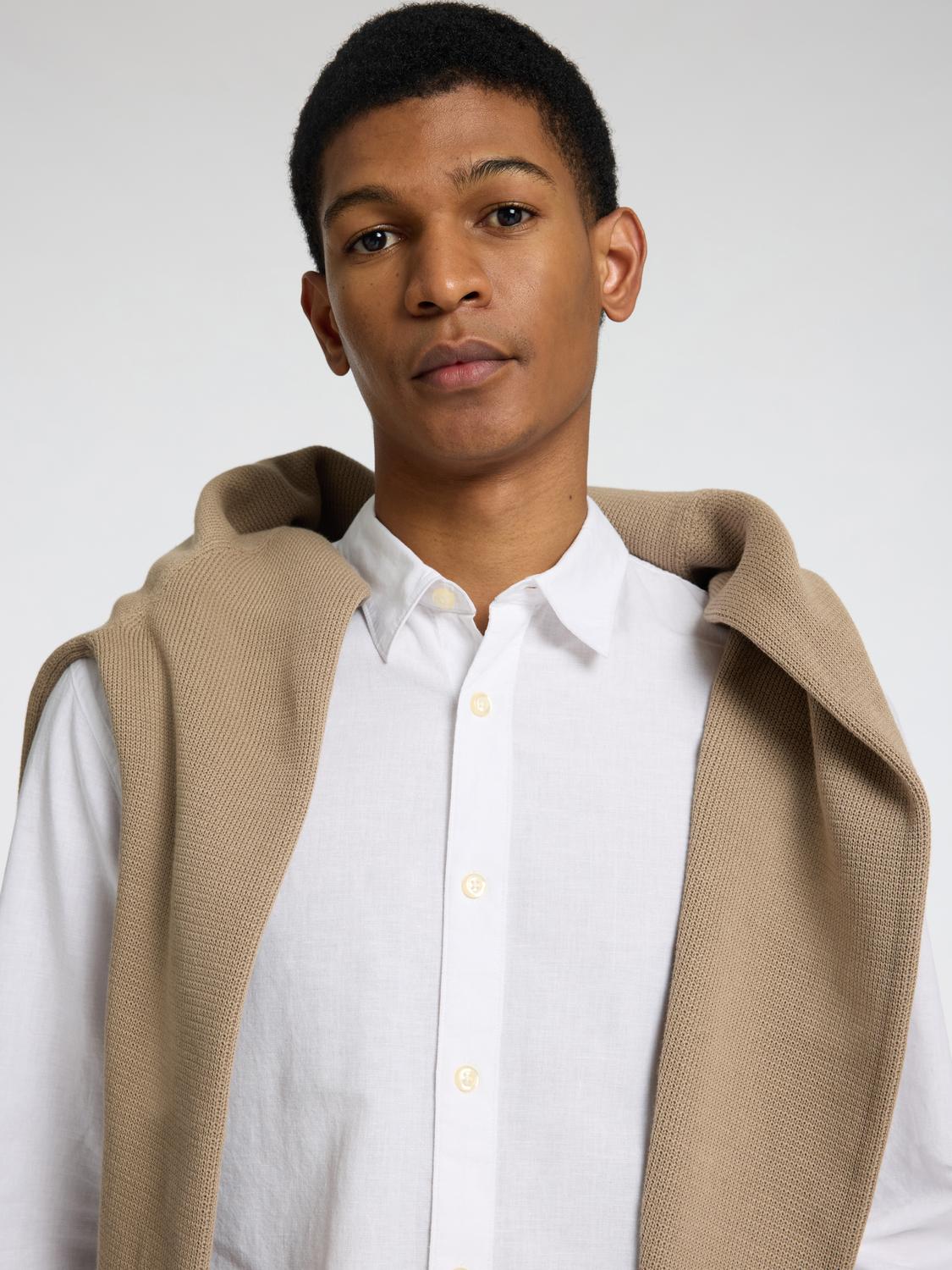 Slhslim-Sun Shirt Ls Noos