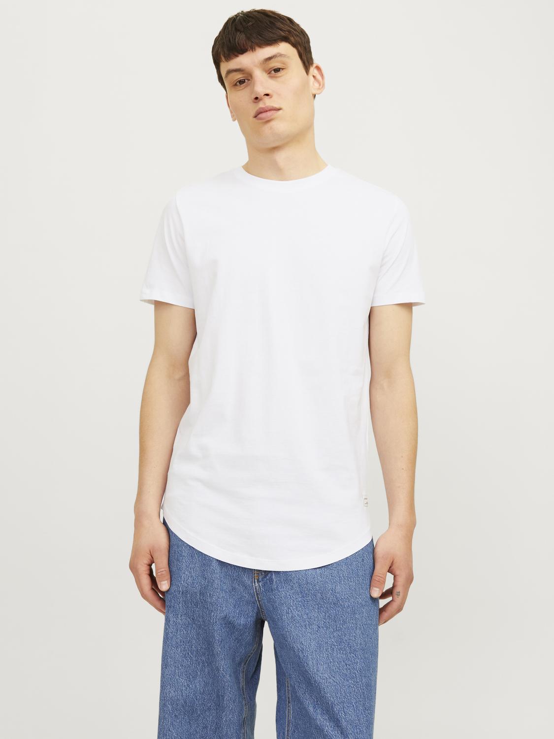 T-shirts - Jjenoa Tee Ss Crew Neck 5Pk Mp Noos -  - Hr Ravn