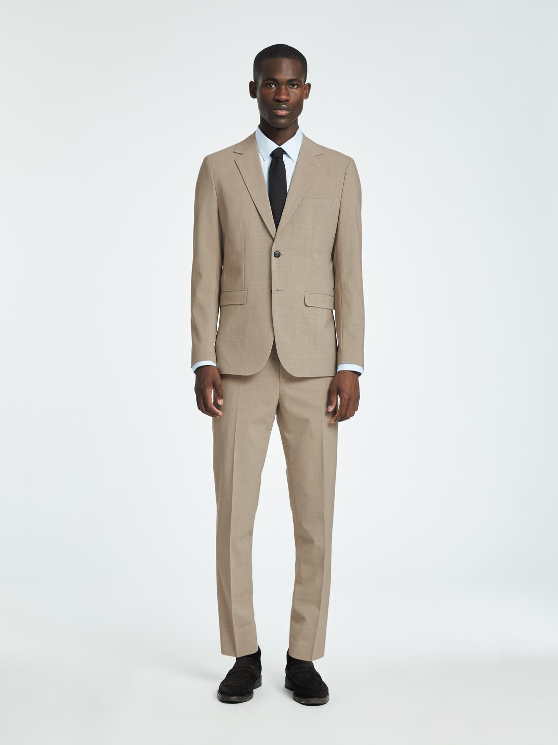 BLAZER - Slhslim-Theo Wool Blend Blz Flex Noos -  - Hr Ravn