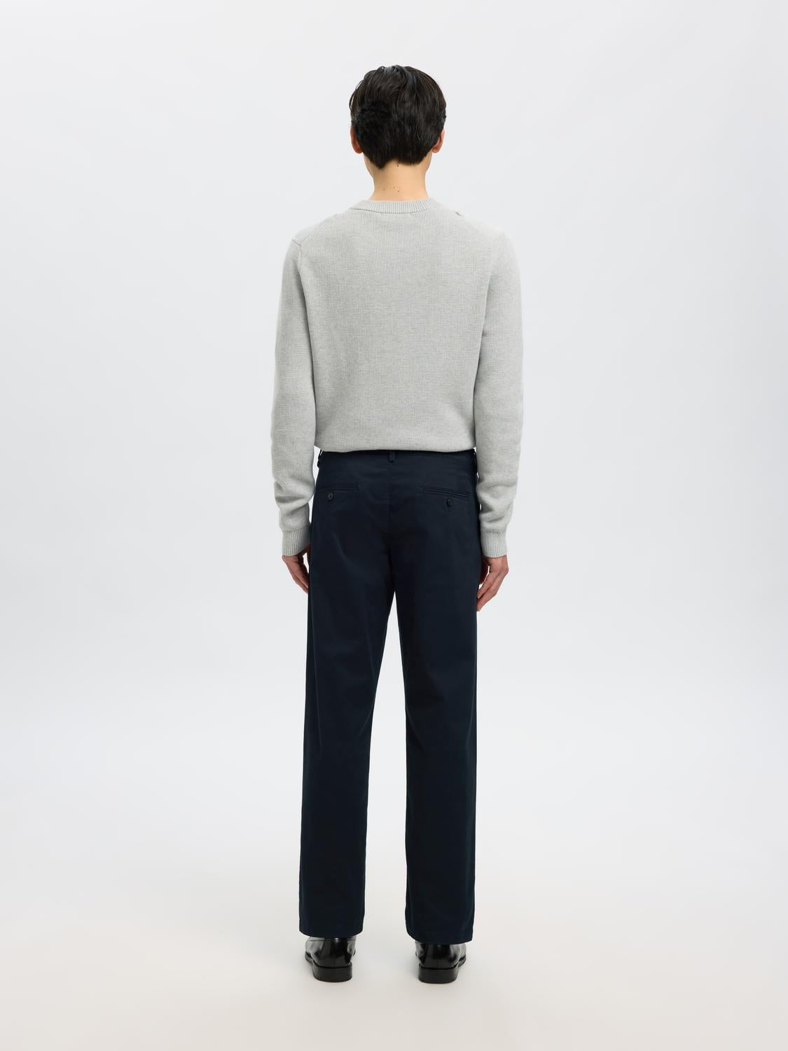 Trousers - Slh196-Straight New Miles Flex Pant Noos -  - Hr Ravn