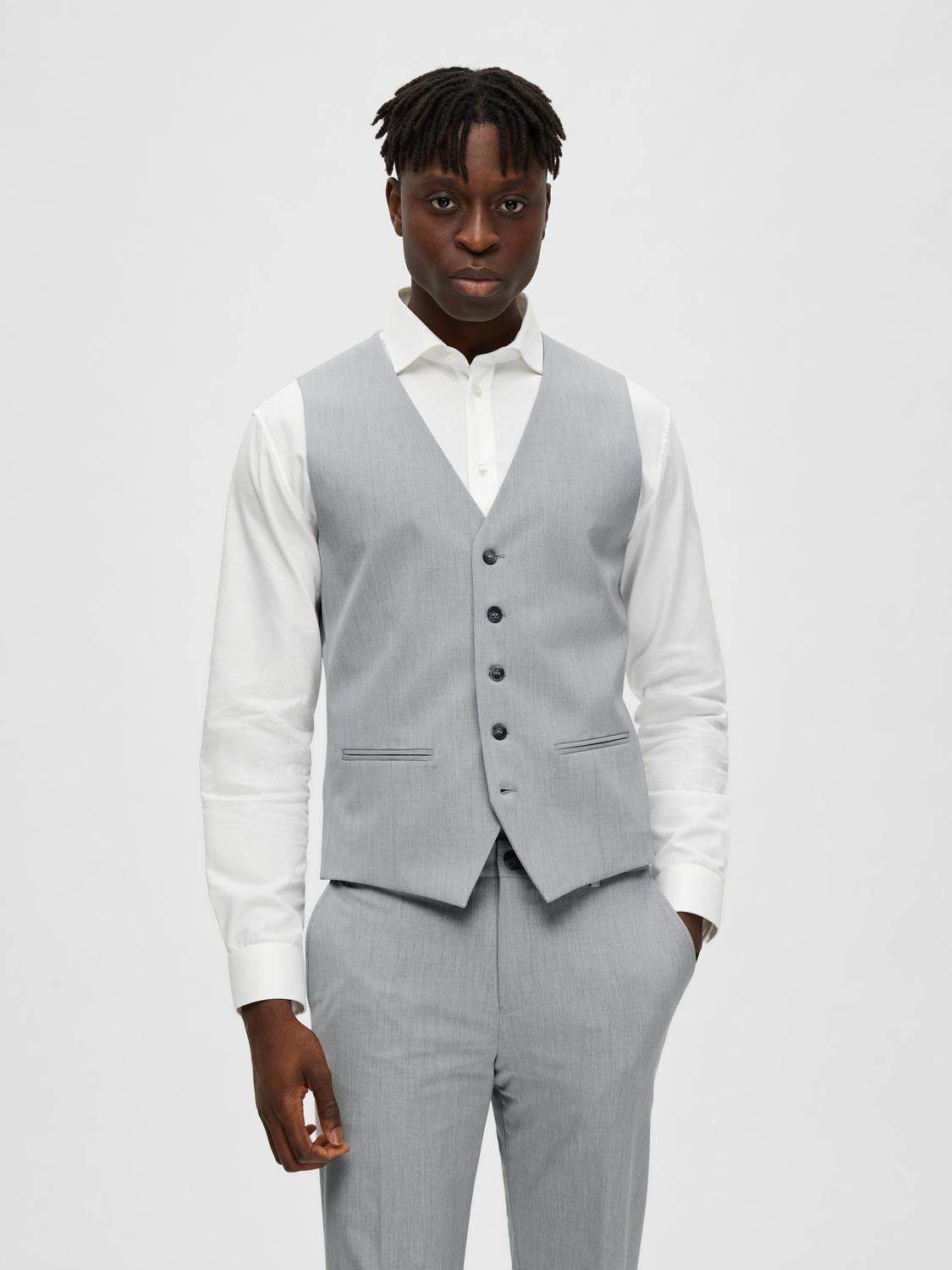Waistcoats - Slhslim-Liam Wct Flex Noos -  - Hr Ravn