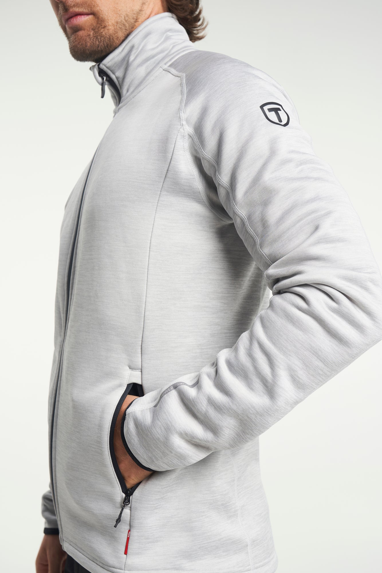 TXlite Midlayer Zip herre