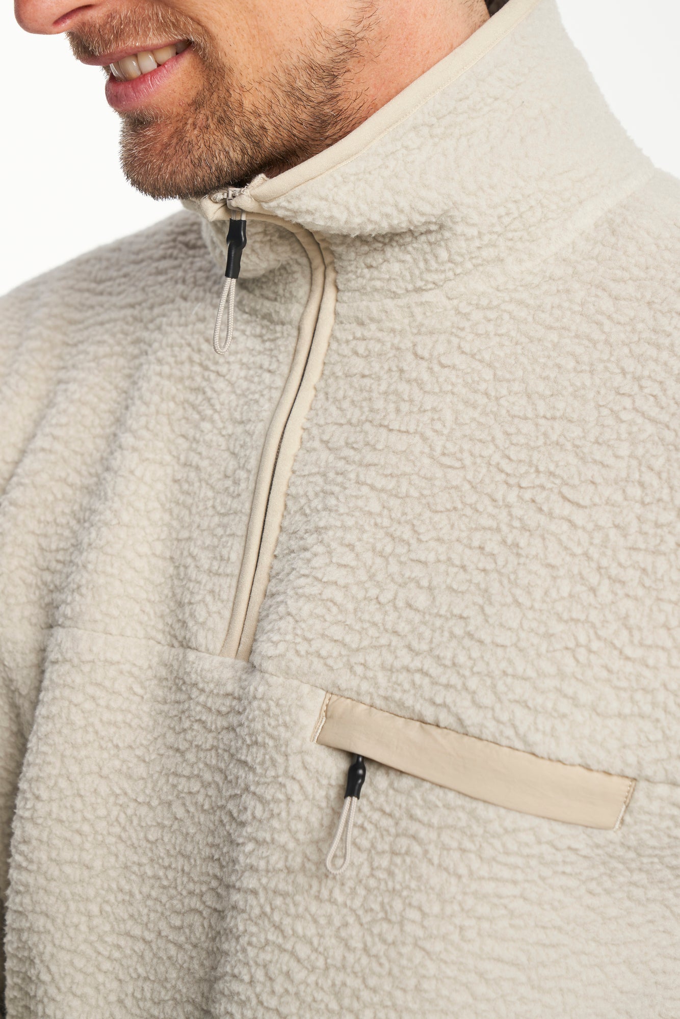 Yoke Half Zip herre