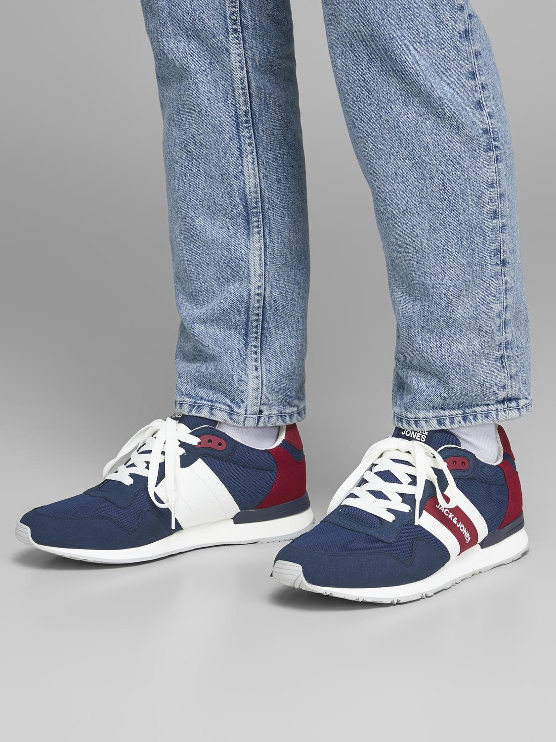 Sneakers - Jfwstellar Mesh Majolica Blue Noos -  - Hr Ravn