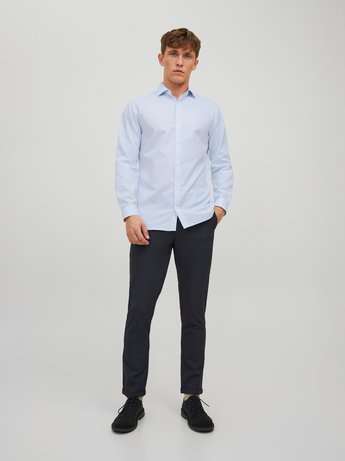 LANGE SKJORTER - Jprblaparker Shirt L/S Noos -  - Hr Ravn