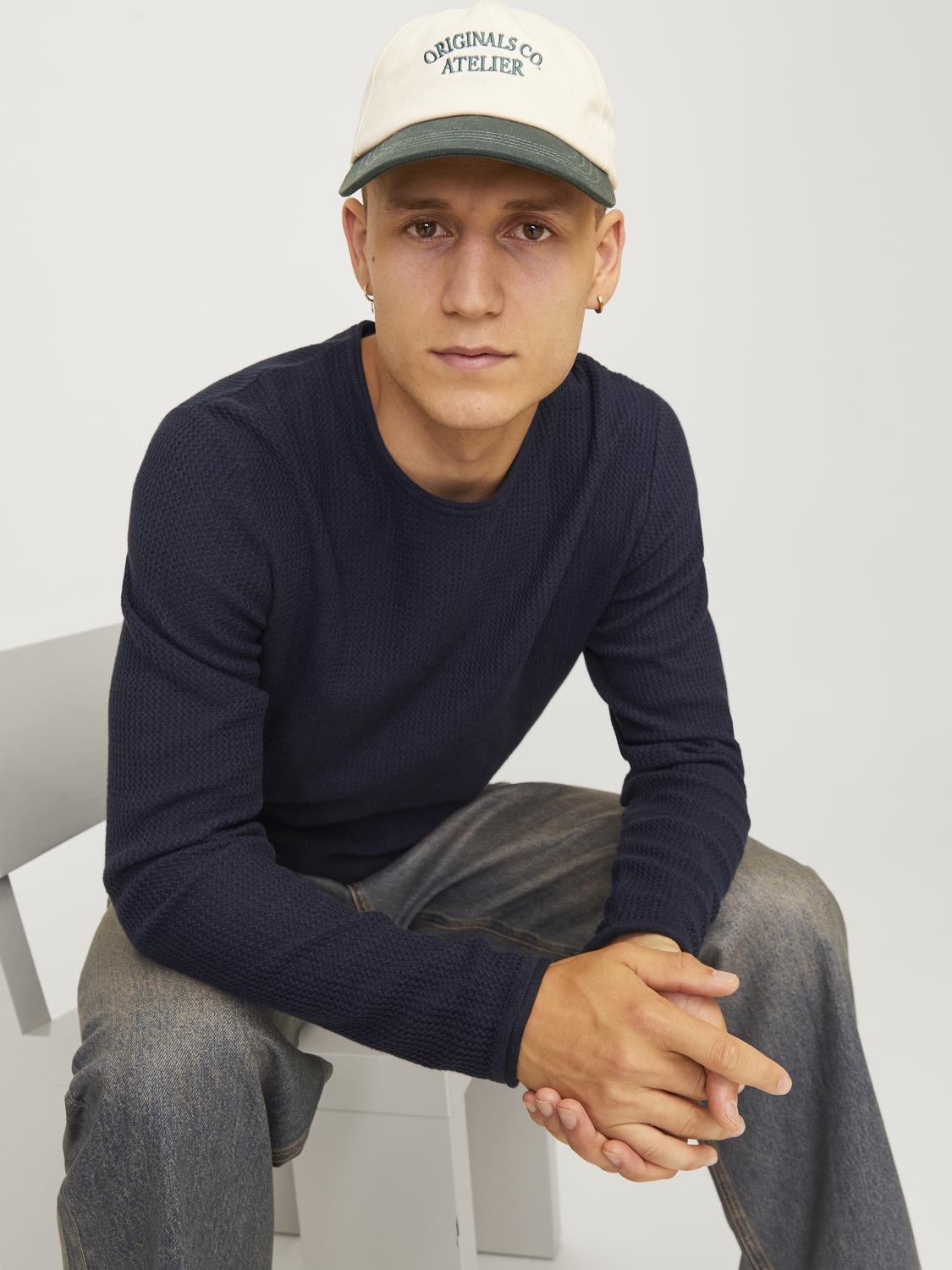 STRIK - Jjecooper Knit Crew Neck Noos -  - Hr Ravn