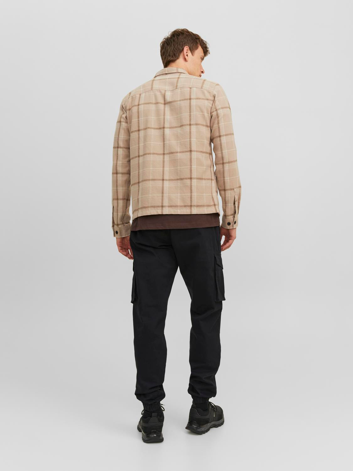 Cargo Pants - Jpstkane Noah Cuffed Cargo Noos -  - Hr Ravn