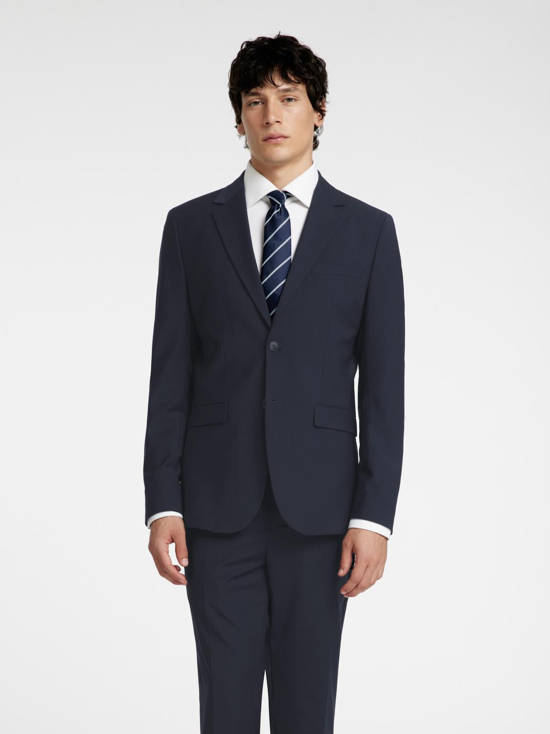 BLAZER - Slhslim-Theo Wool Blend Blz Flex Noos -  - Hr Ravn