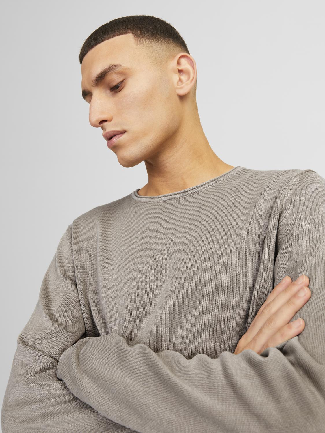 Pullovers - Jjeleo Knit Crew Neck Noos -  - Hr Ravn