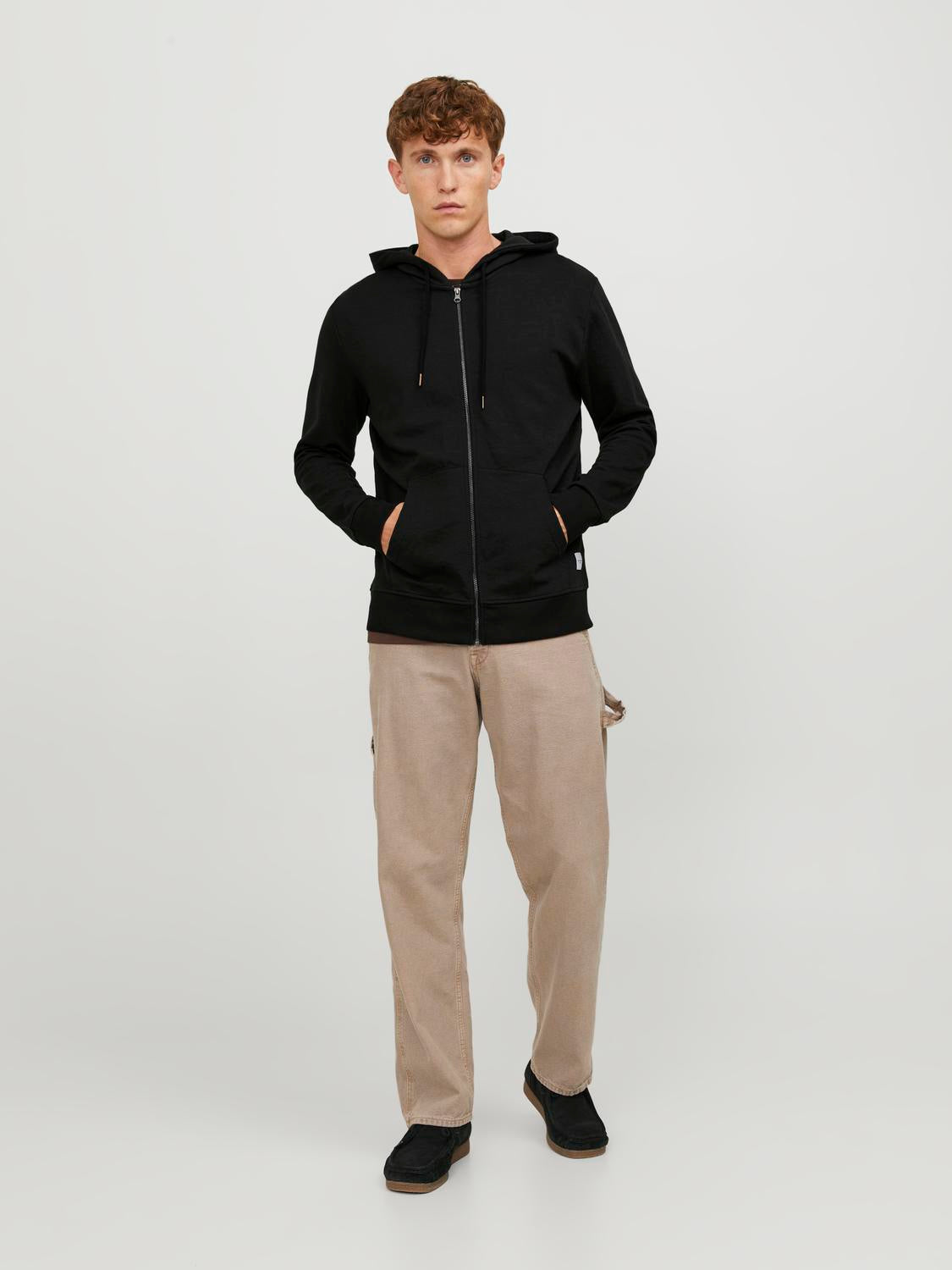 Cardigans - Jjebasic Sweat Zip Hood Noos -  - Hr Ravn