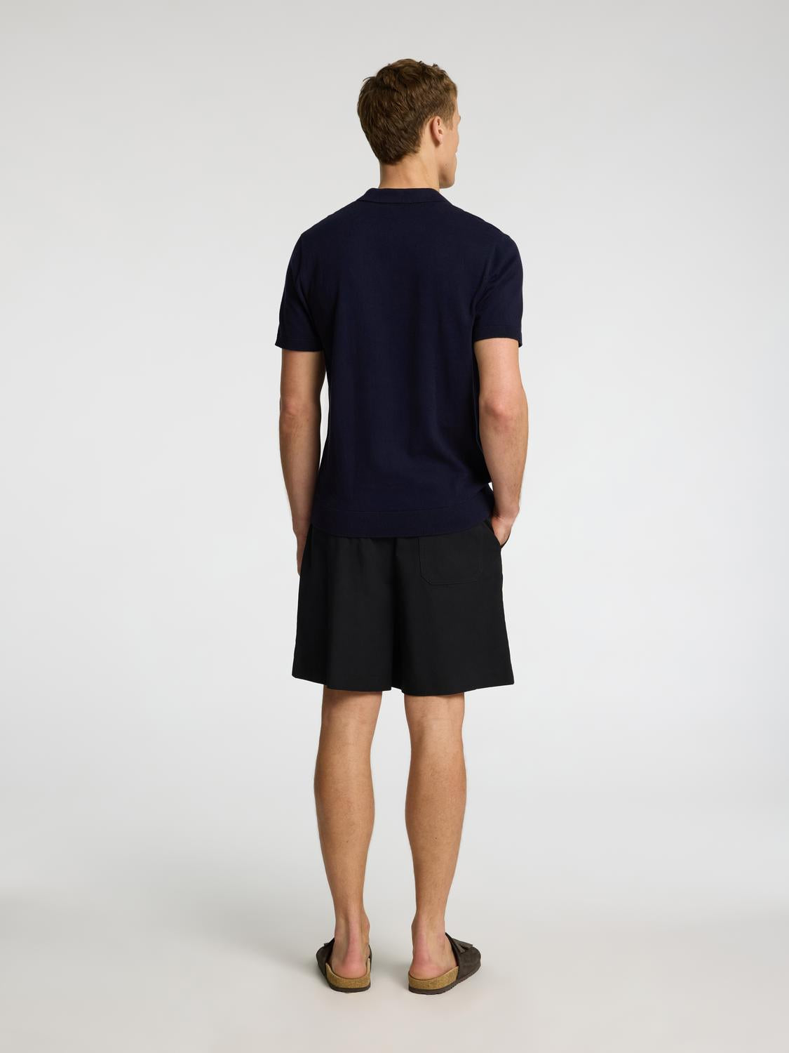 Slhberg Ss Knit Polo Noos