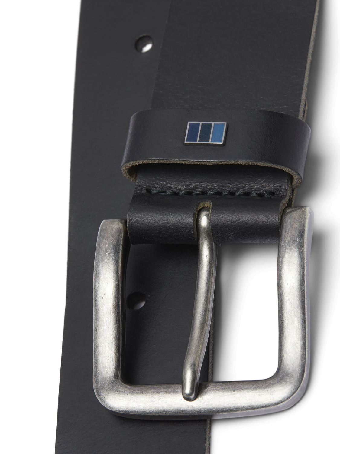 Belts - Jacflag Leather Belt 4 Cm Noos -  - Hr Ravn