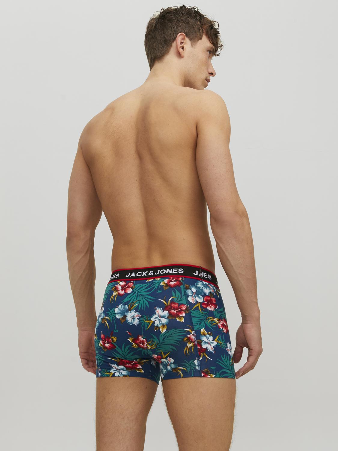 Trunks - Jacflower Trunks 3 Pack.Noos -  - Hr Ravn