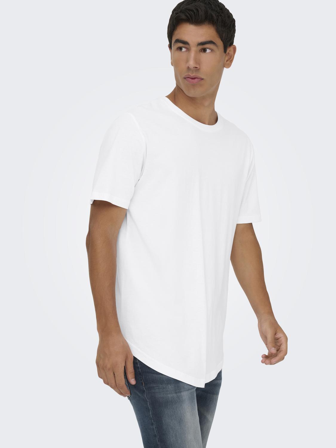 T-shirts - Onsmatt Longy Ss Tee 3-Pack -  - Hr Ravn