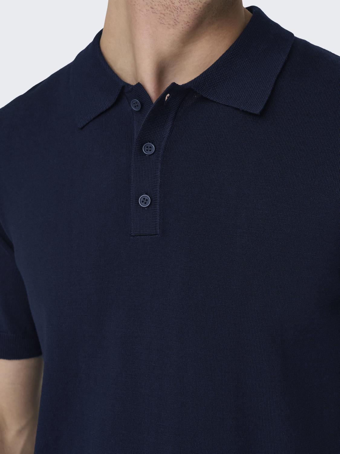 Onswyler Life Reg 14 Ss Polo Knit Noos