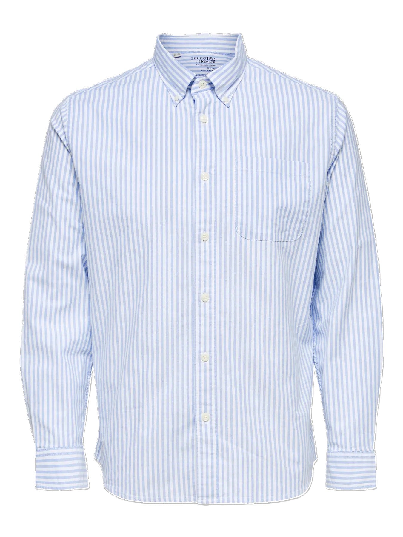 Slhregrick-Ox Shirt Ls Noos