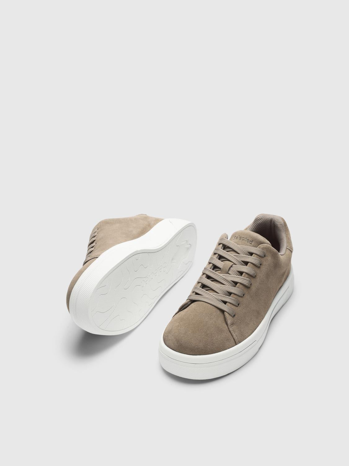 Sneakers - Slhdavid Chunky Suede Sneaker 2.0 Noos -  - Hr Ravn