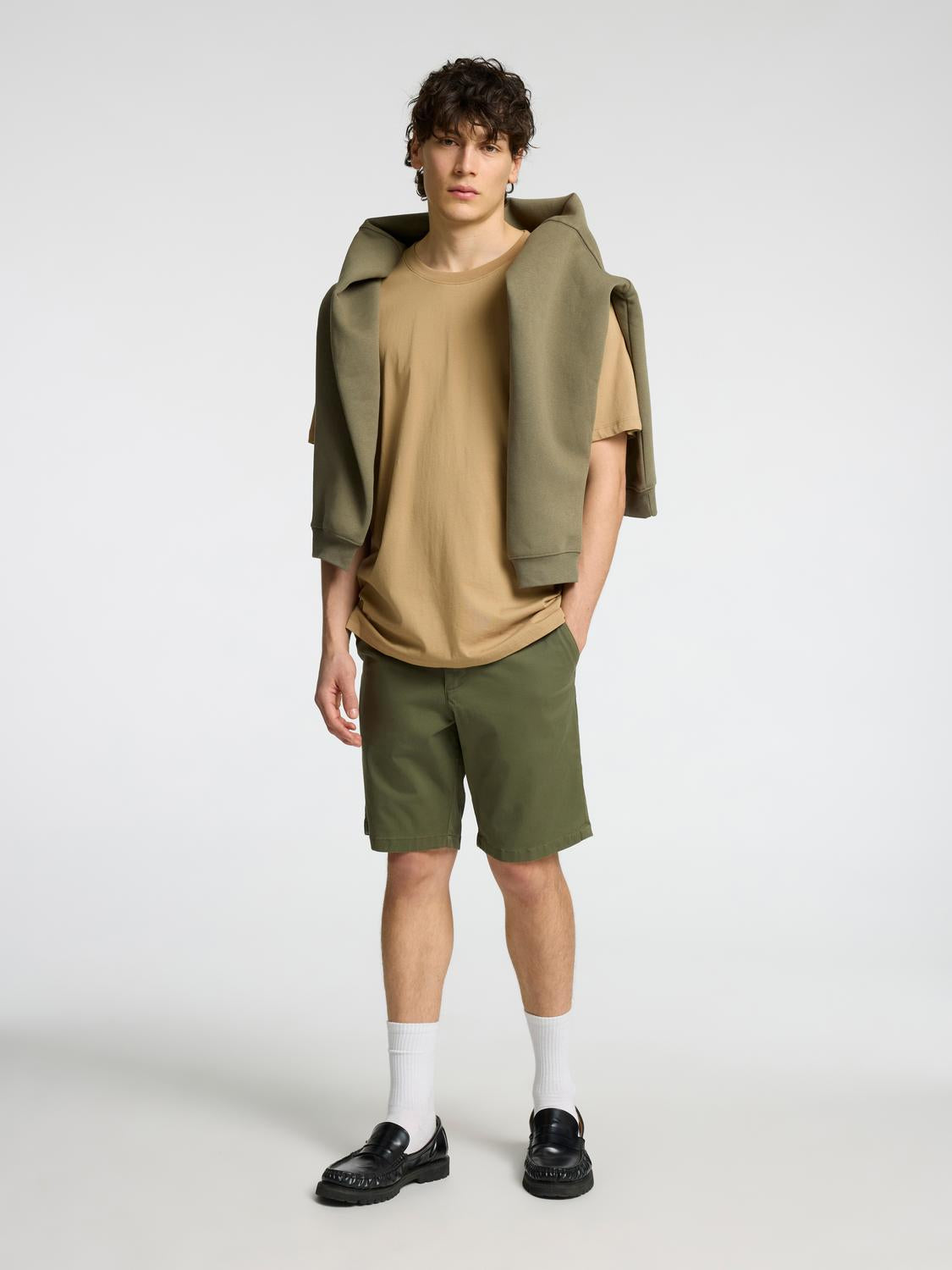 T-SHIRTS - Slhaspen Ss O-Neck Tee Noos -  - Hr Ravn