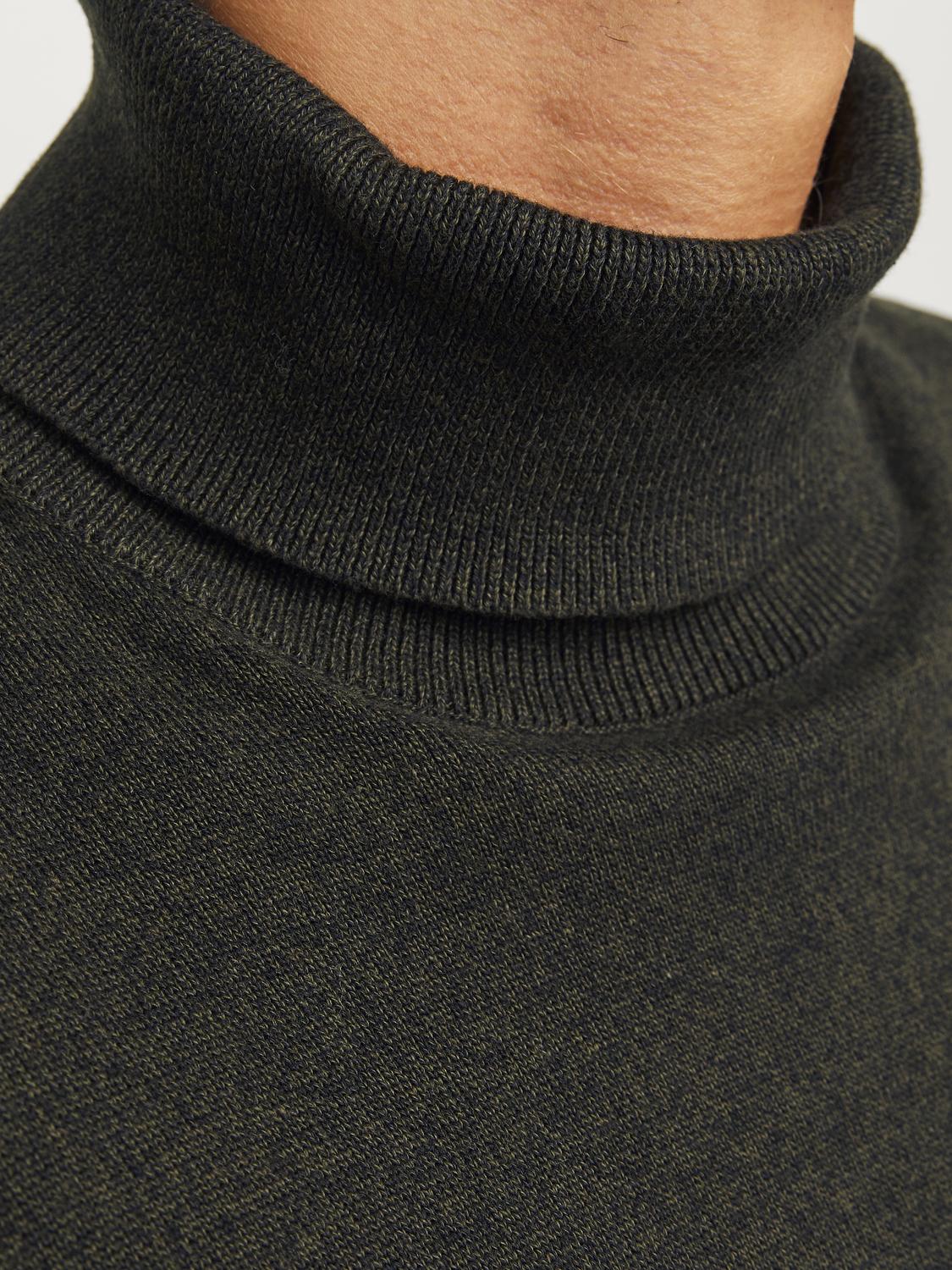 Pullovers - Jjebasic Knit Roll Neck Noos -  - Hr Ravn