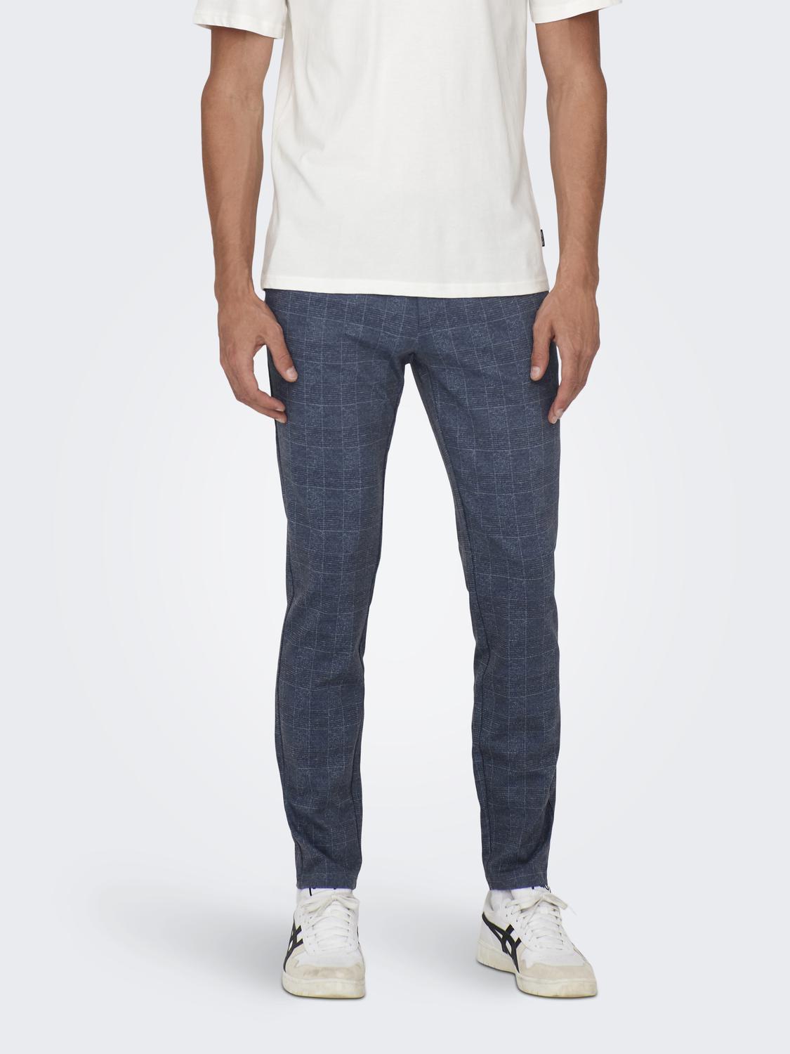 Onsmark Slim Check Pants 9887 Noos