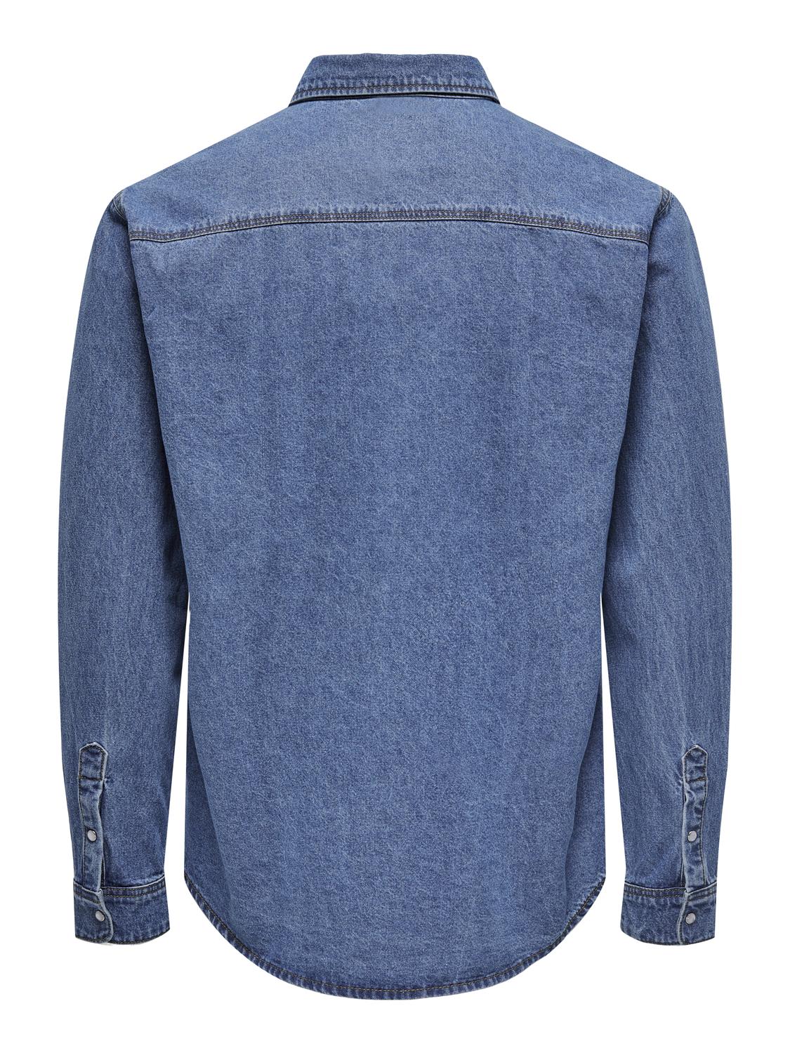 LANGE SKJORTER - Onsbane 3247 Dnm Shirt Noos -  - Hr Ravn
