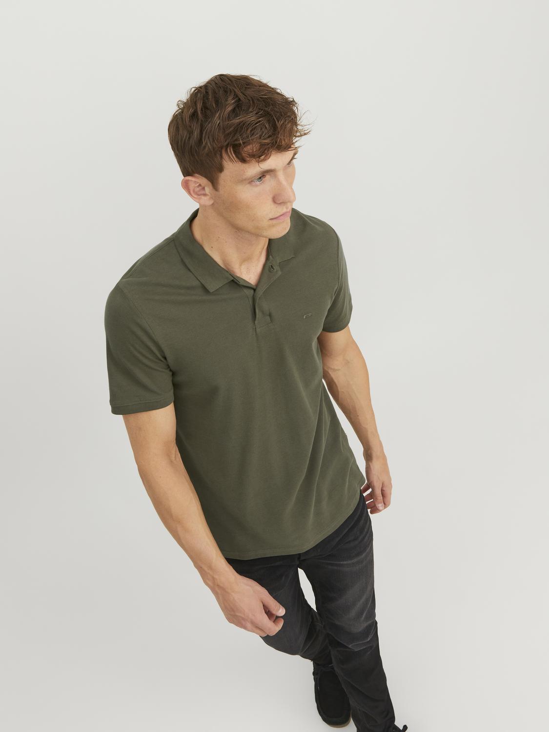 Polo Shirts - Jjebasic Polo Ss Noos -  - Hr Ravn