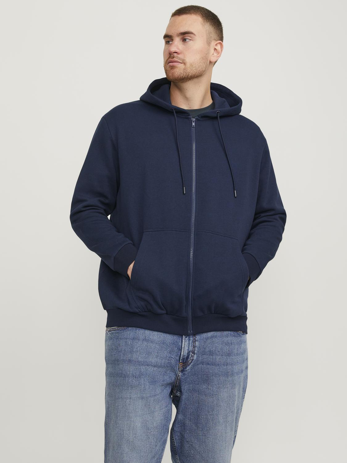 Cardigans - Jjebradley Sweat Zip Hood Noos Pls -  - Hr Ravn
